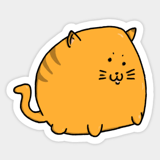 Cat orb Sticker